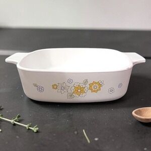Corning Ware Floral Bouquet Casserole Dish A-1-B, Vintage Cookware, Replacement‎